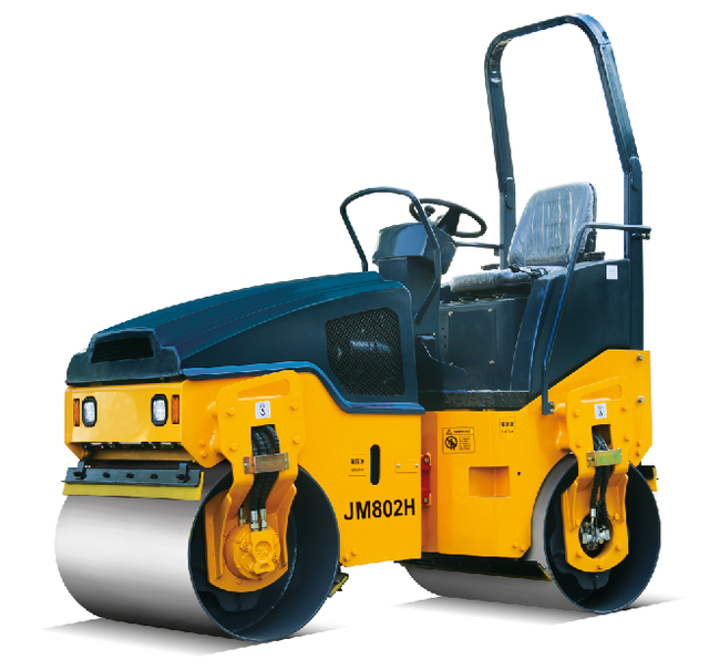 Full Hydraulic Double Drum Vibratory Roller JM802H